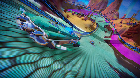 Anunciado Trailblazers, un videojuego de carreras arcade que parece una mezcla de F-Zero con Splatoon