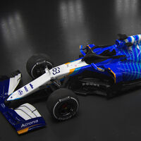 El primer Williams de Fórmula 1 sin los Williams cambia de decoración y luce pocas pegatinas
