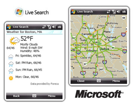 Novedades en Live Search para Windows Mobile
