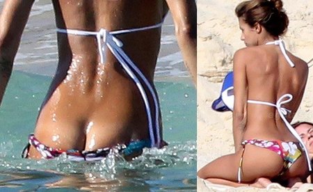 Elisabetta nos muestra su "Canalis"