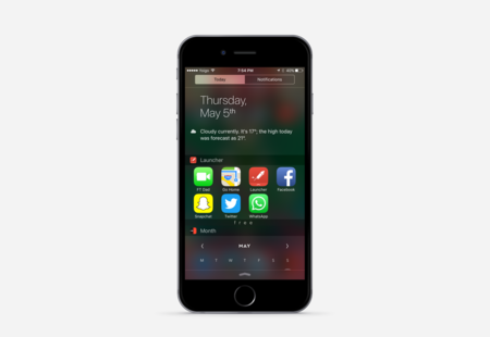 Con Launcher 2 ahora puedes añadir todos los widgets que quieras en el Centro de Notificaciones