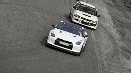 Vuelta al Circuito de Navarra en un Nissan GT-R de 650 CV