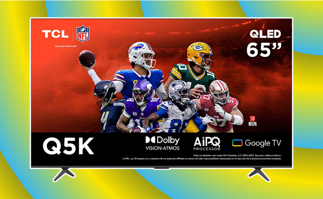 Pantalla Smart Tv Qled Tcl 4k Amazon Oferta Descuento Google