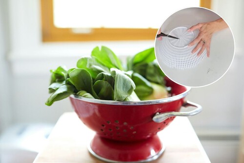 reutilizar colador de cocina