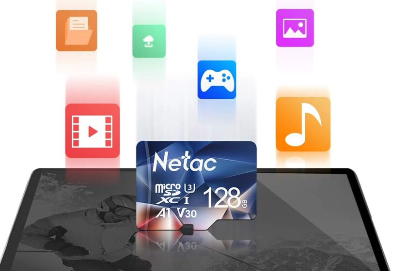 Netac 128 GB Tarjeta MicroSDXC