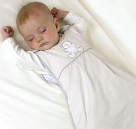 El saco de dormir para bebés