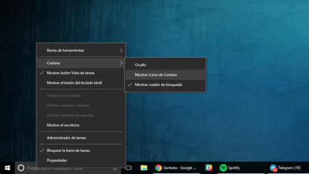 Cuadro De Busqueda Cortana