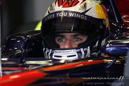 Jaime Alguersuari ve difícil estar con los de delante