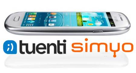 Precios Samsung Galaxy SIII Mini con Tuenti y Simyo