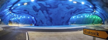 La “rotonda medusa”, una construcción submarina a la que se llega tras recorrer los 11,2 km de longitud de un túnel sumergido a 187 metros de profundidad 