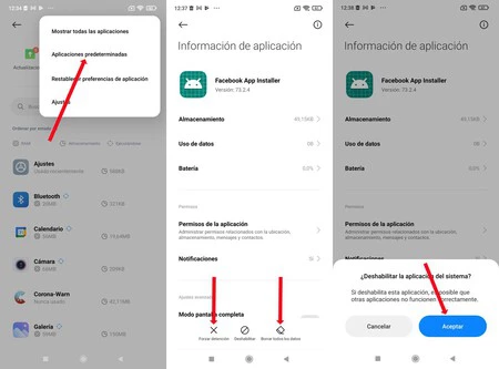 Cómo deshabilitar aplicaciones en Xiaomi