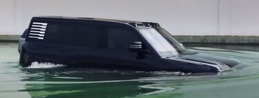 Alucina con el vídeo de este SUV chino de 1.200 CV capaz de vadear hasta 1,5 metros de profundidad, de flotar o girar sobre mismo