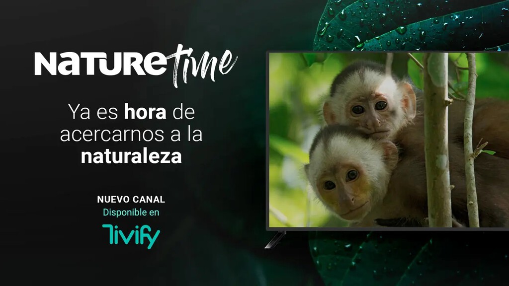 Tivify añade gratis a su programación un canal dedicado a los fans de la naturaleza para todos sus planes 