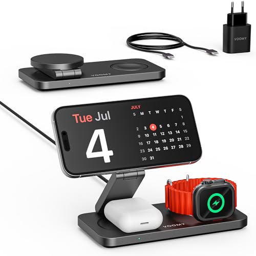 Voomy Carga inalámbrica 3 en 1 MagSafe 