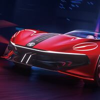 El MG Cybester concept es un descapotable eléctrico con 800 km de autonomía y un 0-100 km/h en menos de 3 segundos