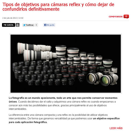 Presentamos el Espacio Canon Lenses