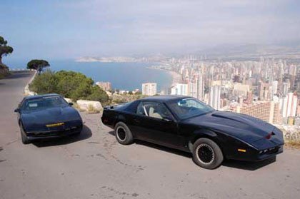 Concentración de KITT en  Benidorm