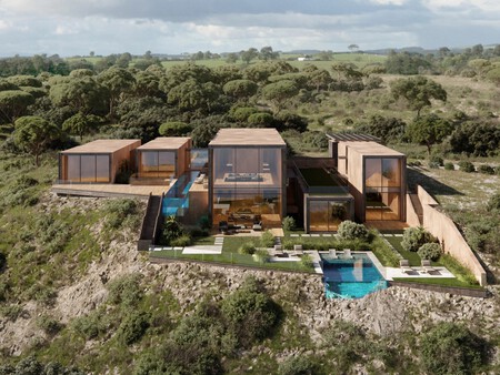 Villa entre acantilados