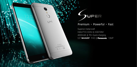 Smartphone UMI Super, con 4GB de RAM, por 149,43 euros y envío gratis