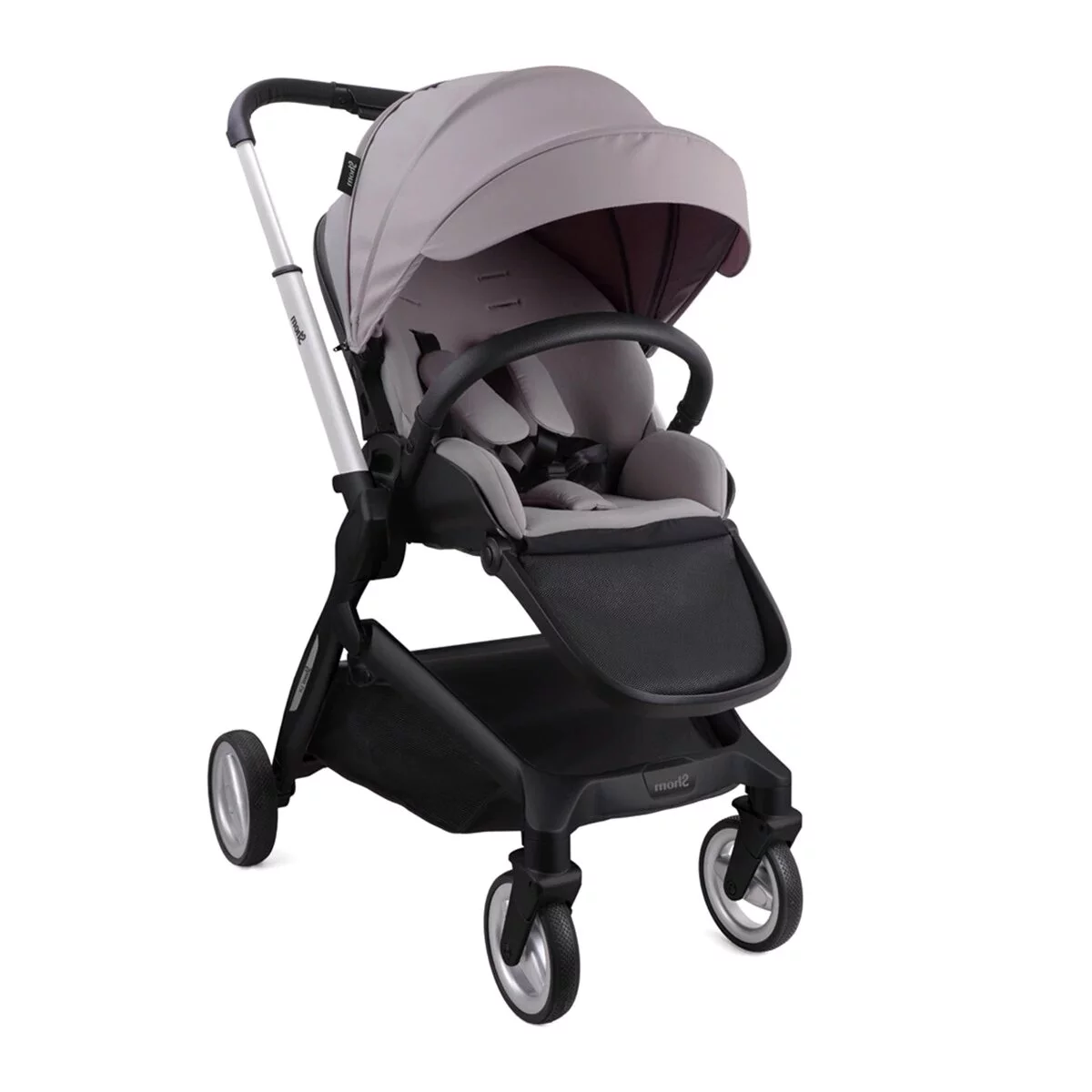Carro de bebé dúo Shom Lit Grey gris