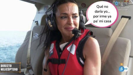 'Supervivientes': Olga Moreno se rompe al saltar del helicóptero y envía el mensaje definitivo a Antonio David