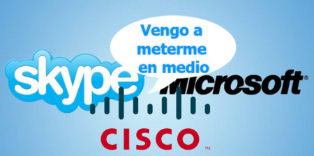 Cisco quiere poner condiciones a la compra de Skype por parte de Microsoft