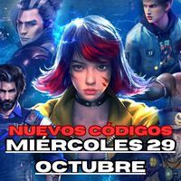 Códigos Free Fire Max hoy Miércoles 29 de Octubre con recompensas gratuitas 
