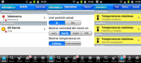 Las mejores aplicaciones para conocer el tiempo: El Tiempo, a fondo