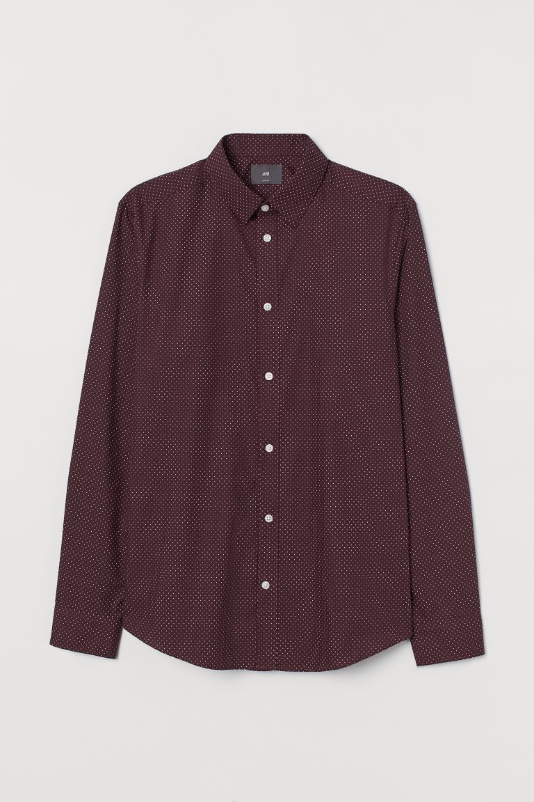 Camisa Slim Fit Easy iron