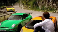 Comparativa de lujo en Top Gear: Lamborghini Gallardo Superleggera, Aston Martin V8 Vantage N24 y Porsche 911 GT3 RS