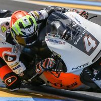 Steven Odendaal ha sido el piloto más rápido de Moto2 bajo la lluvia de Austria