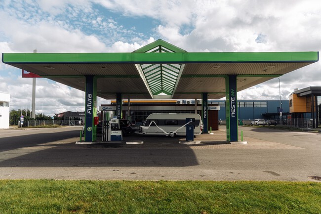 Gasolinera europea
