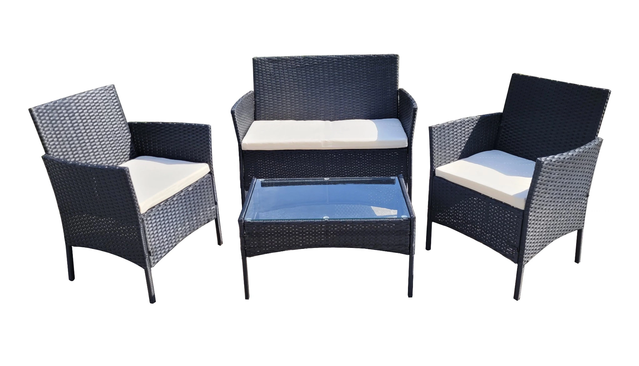 Set de jardín SELINA 4 plazas