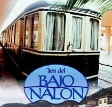 El tren turístico del bajo Nalón
