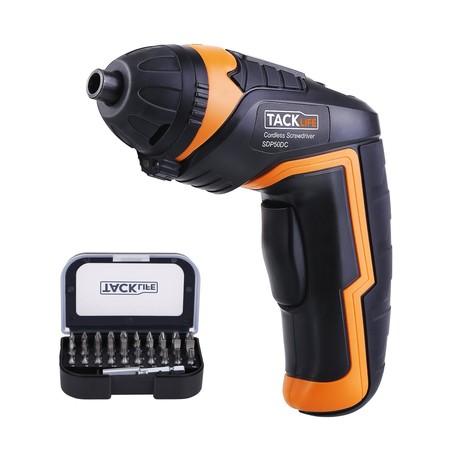 Ahorro de 9 euros en el atornillador Tacklife SDP50DC. Usando este cupón se queda en 17,99 euros en Amazon