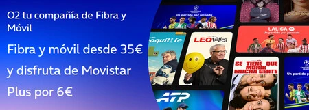 O2 Fibra Movil Movistar Plus Descuento