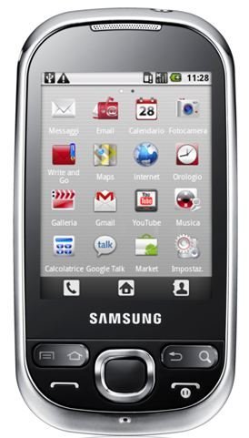 Samsung Corby i5500: un inteligente cambio de TouchWiz por Android 2.1