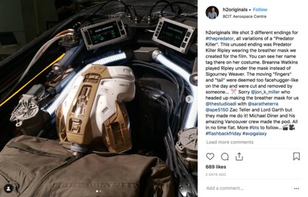 El cameo de Ripley descartado