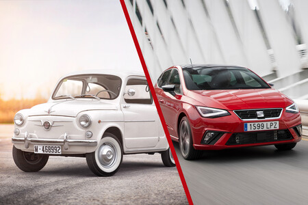 Seat 600 Vs Seat Ibiza Rojo