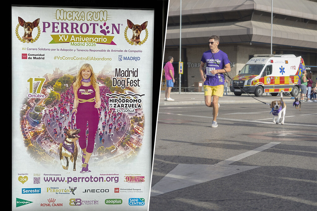 Madrid tiene, cómo no, el maratón de perros más grande de Europa