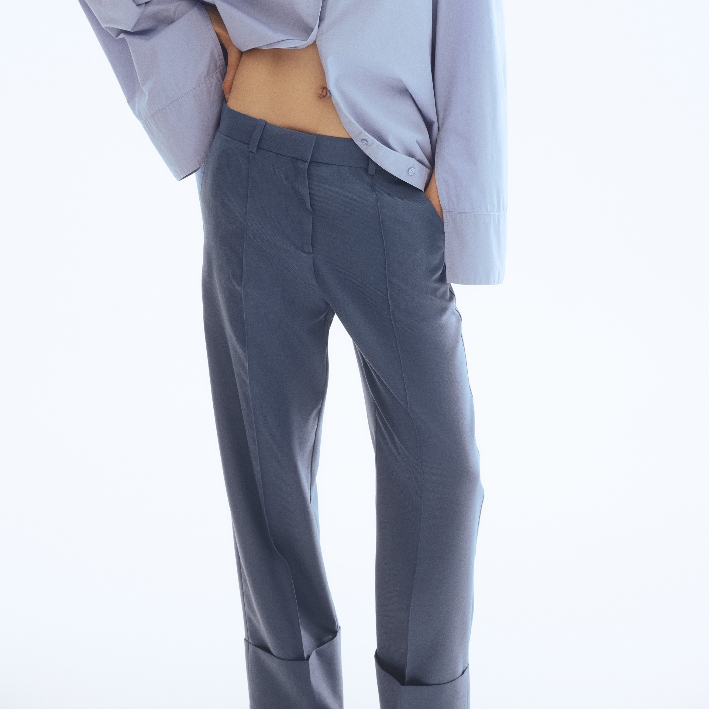 Pantalón sastre de sarga