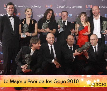 Lo mejor y lo peor de los Premios Goyas 2010