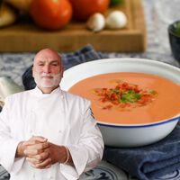José Andrés, chef: “En España usamos tomates pera, pero merece la pena experimentar, prueba en el gazpacho un amarillo o un Green Zebra” 