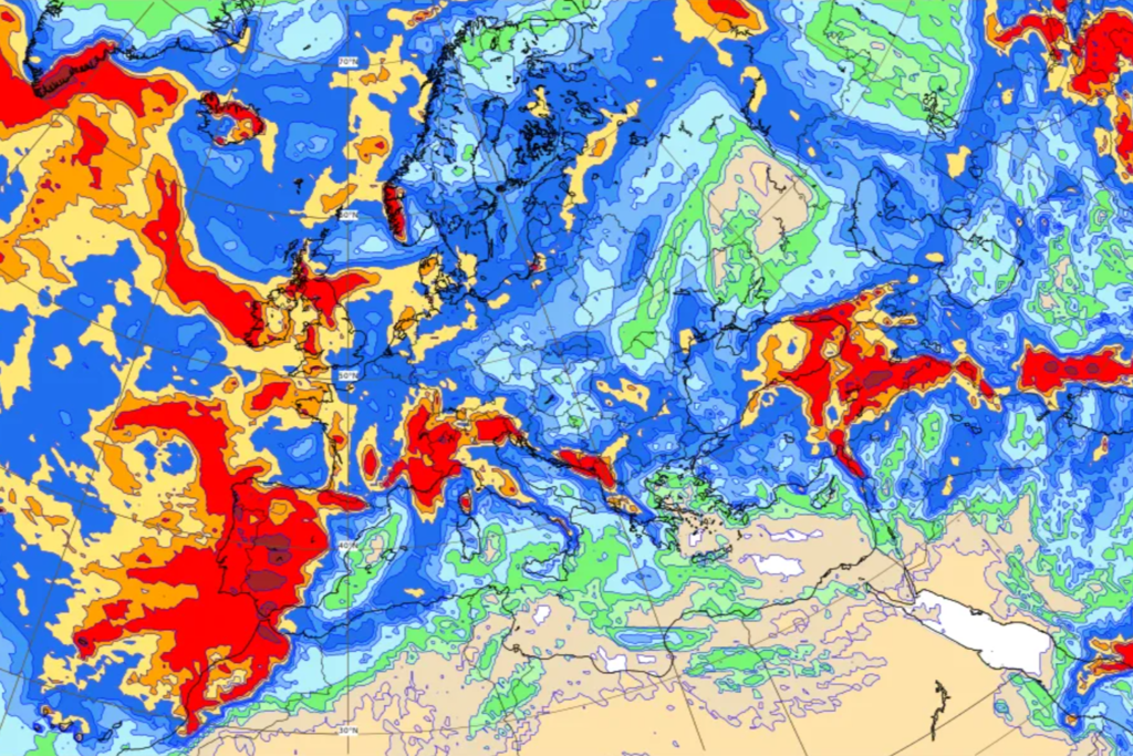 Tanto AEMET como los modelos meteorológicos tienen cada vez más claro el pronóstico de Semana Santa: mucha lluvia