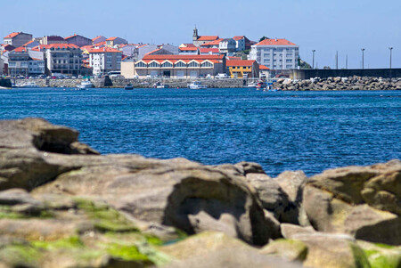 Pueblo Pesquero Bonito Galicia Norte Sin Turistas