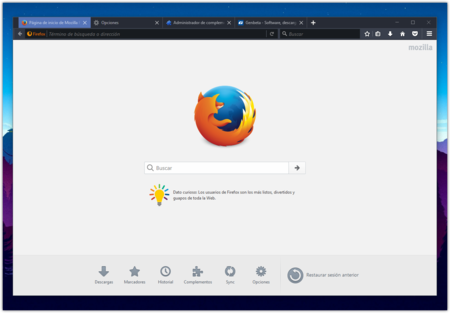 Llega Firefox 53 con nuevos temas, Quantum Compositor y fin del soporte a Windows XP y Vista