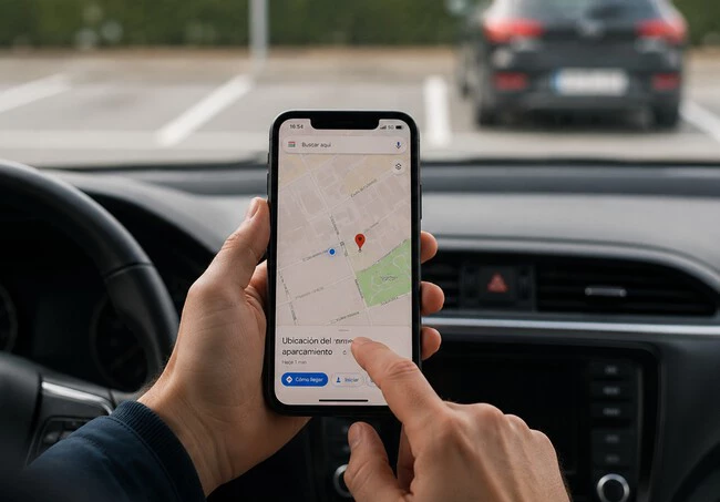 Google Maps Aparcar