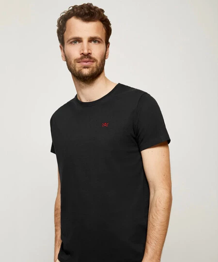 POLO CLUB Camiseta Custom fit con Logo de Hombre