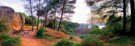 Las caras de Buendía: un museo al aire libre rodeado de plantas aromáticas