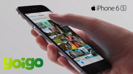 Precios iPhone 6s con tarifas Yoigo